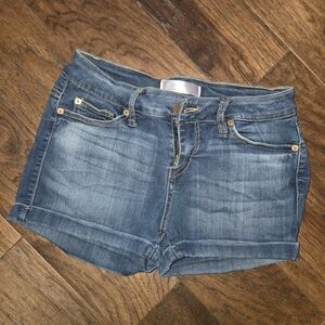 Stretch Denim Blue Jean Shorts No Boundaries Size 11